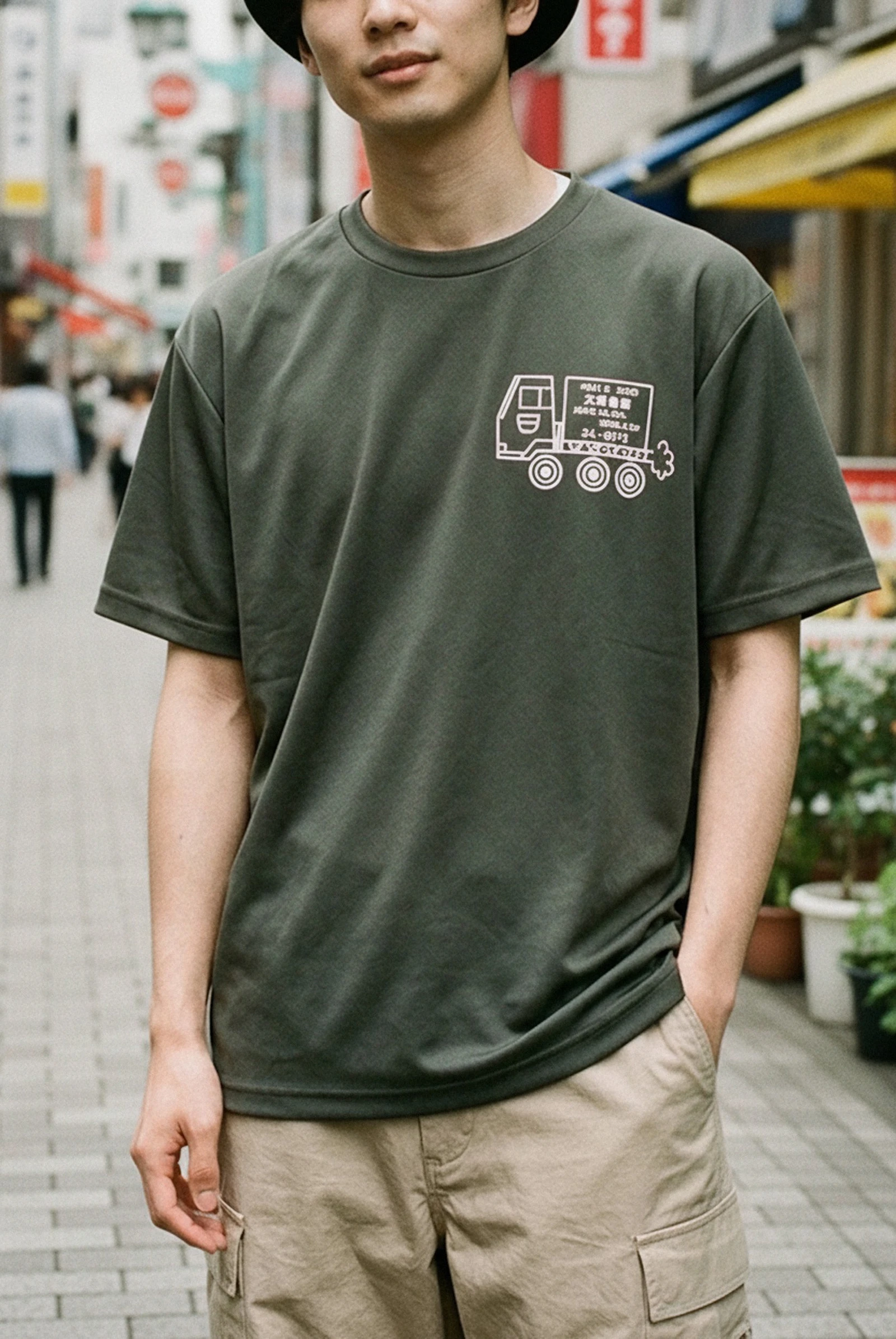 111482 Silkprint Drytshirt
