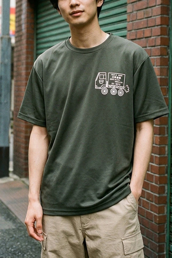 111482 Silkprint Drytshirt