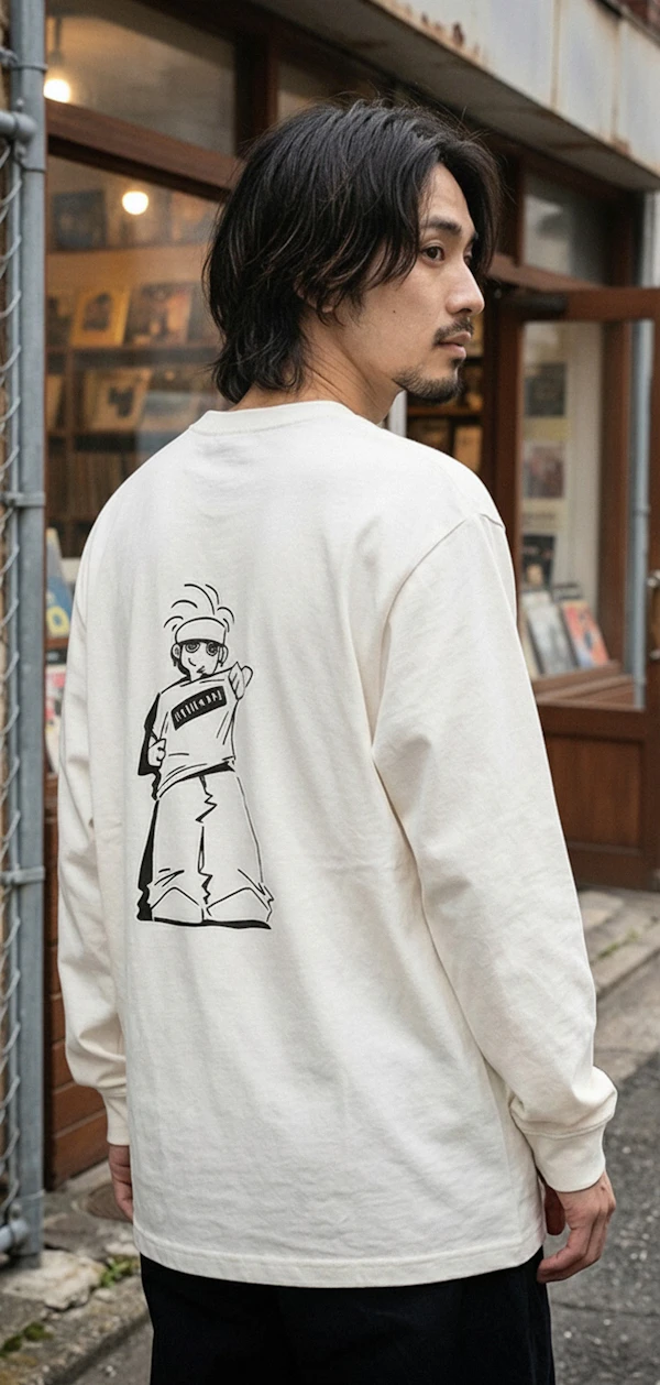 408212 Silkprint Longtshirt