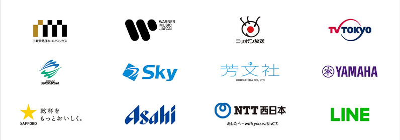 SWEAT.jpを利用している企業ロゴの一覧 4