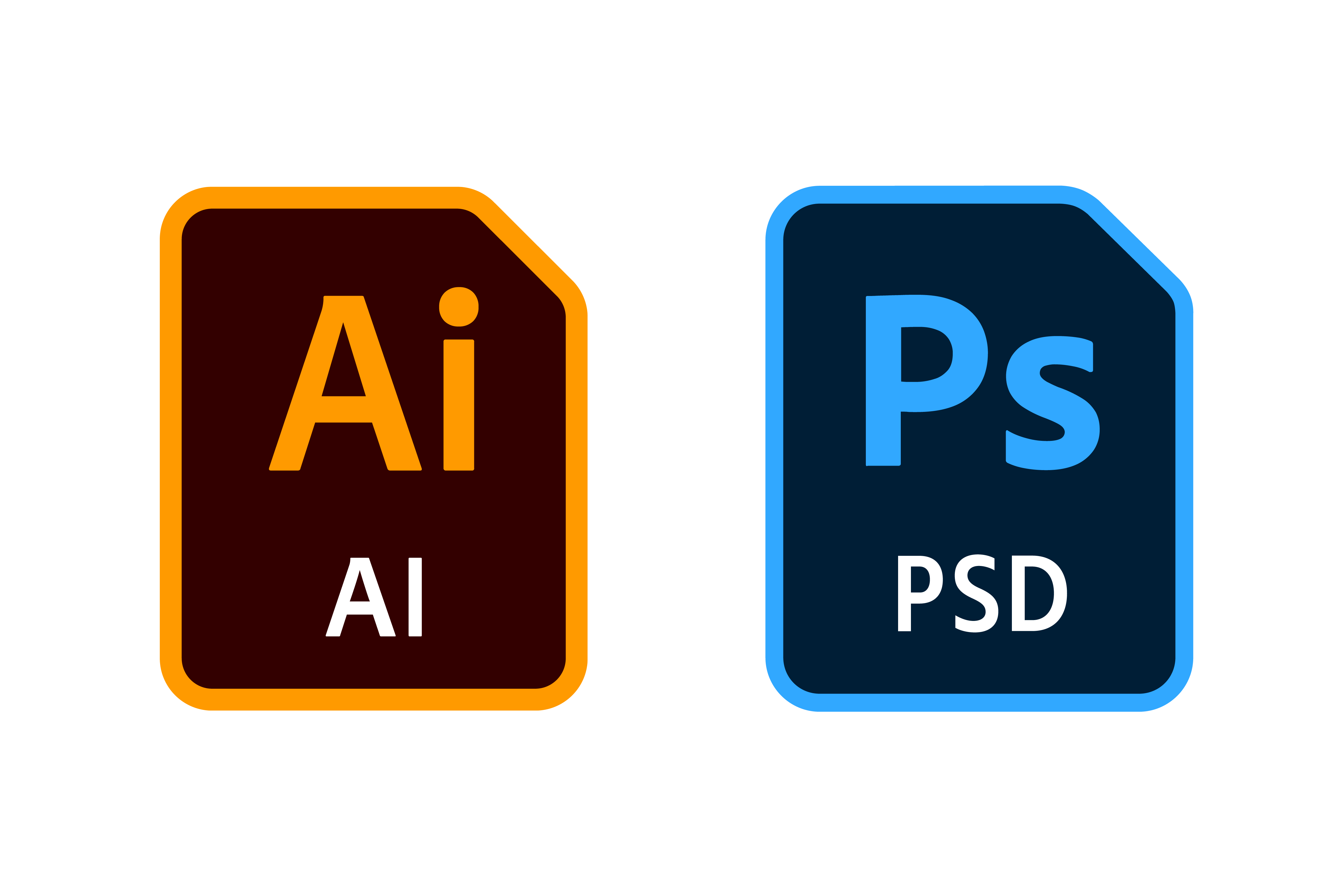 IllustratorとPhotoshopのファイル形式