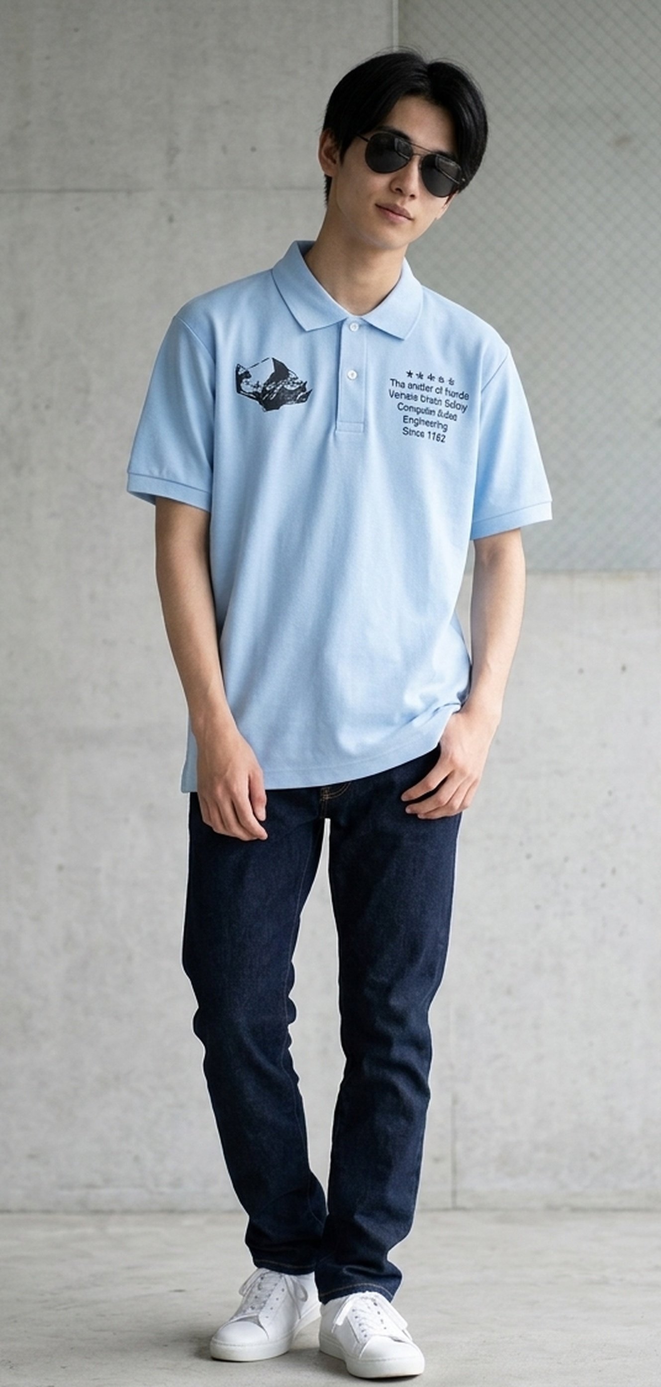 390120 Dtfprint Poloshirt