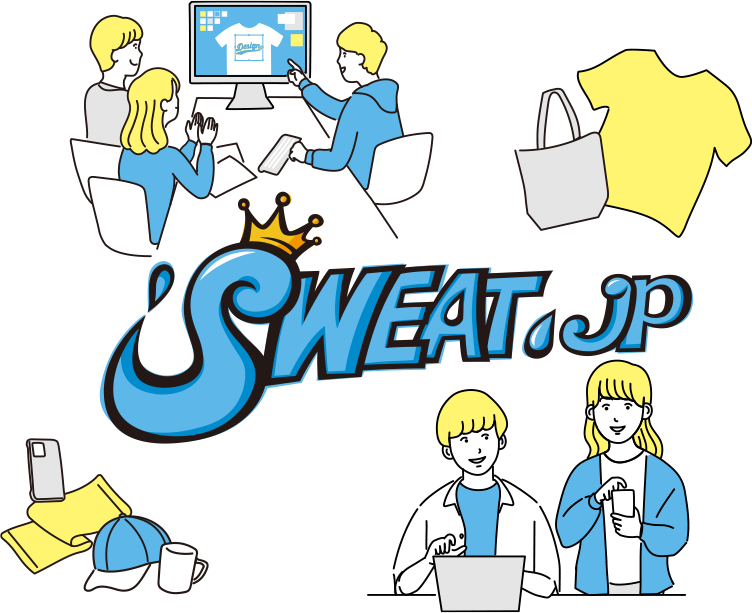 SWEAT.jpのサービスイメージ