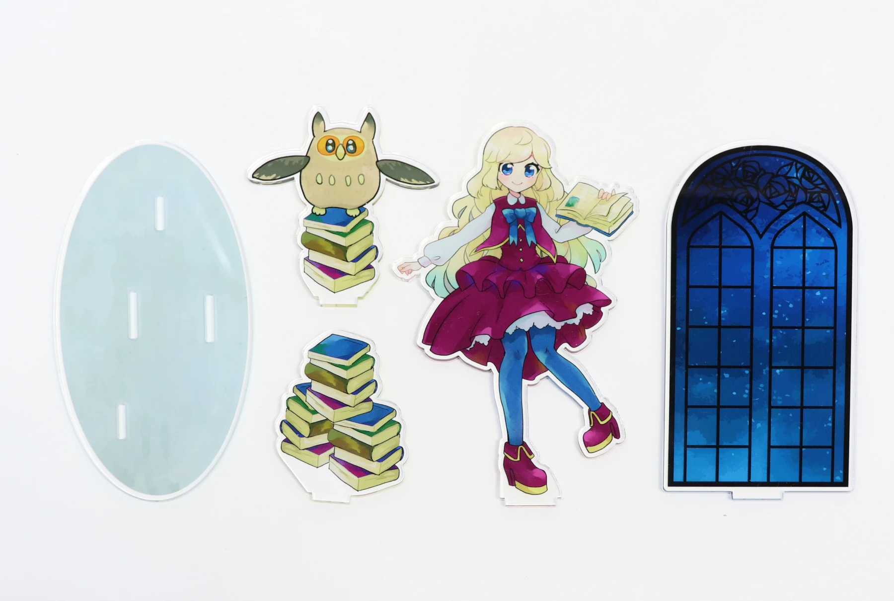 デザインの形に合わせて製作したUVプリントグッズ