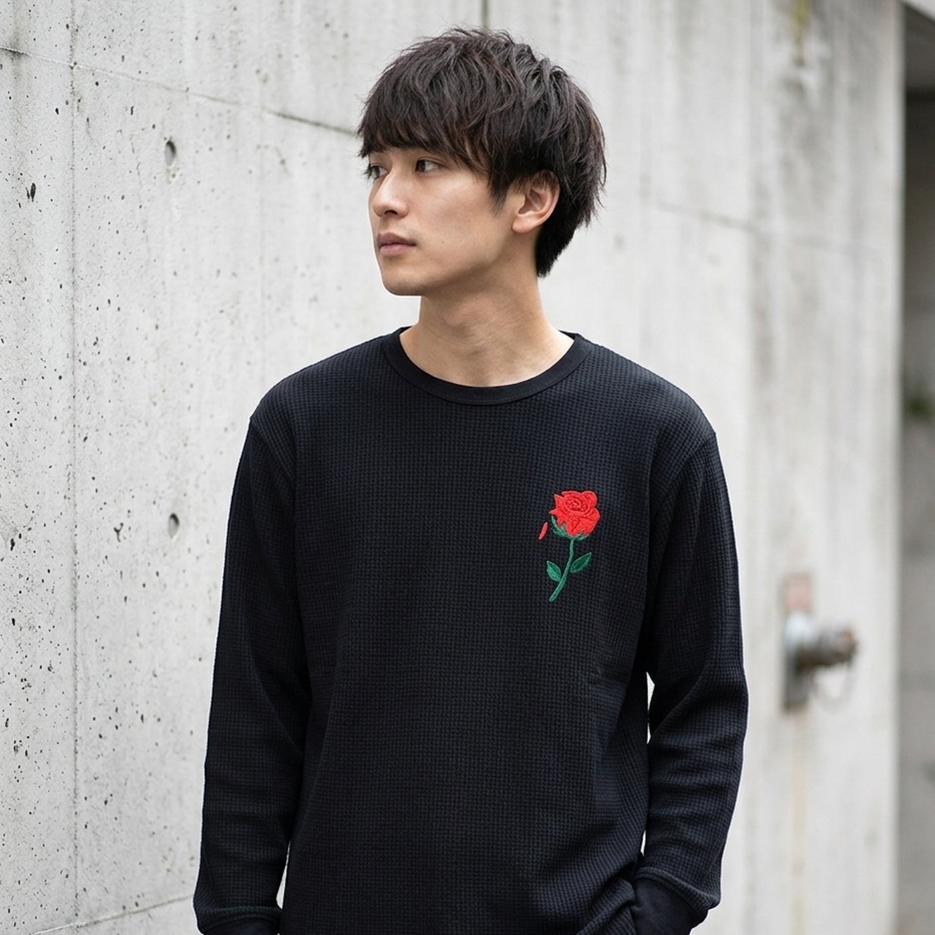 122432 Embroidery Longtshirt