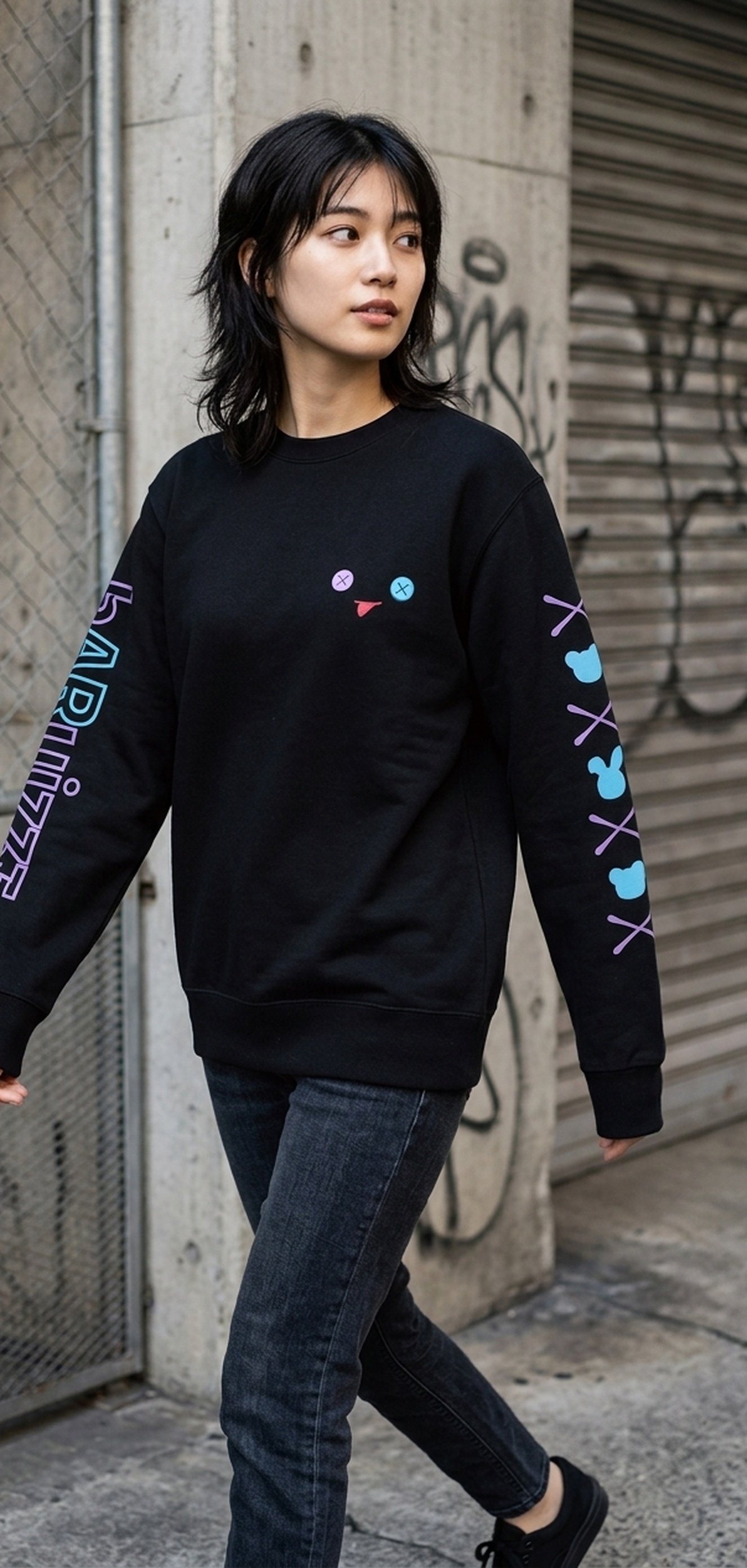 114470 Embroidery Sweatshirt