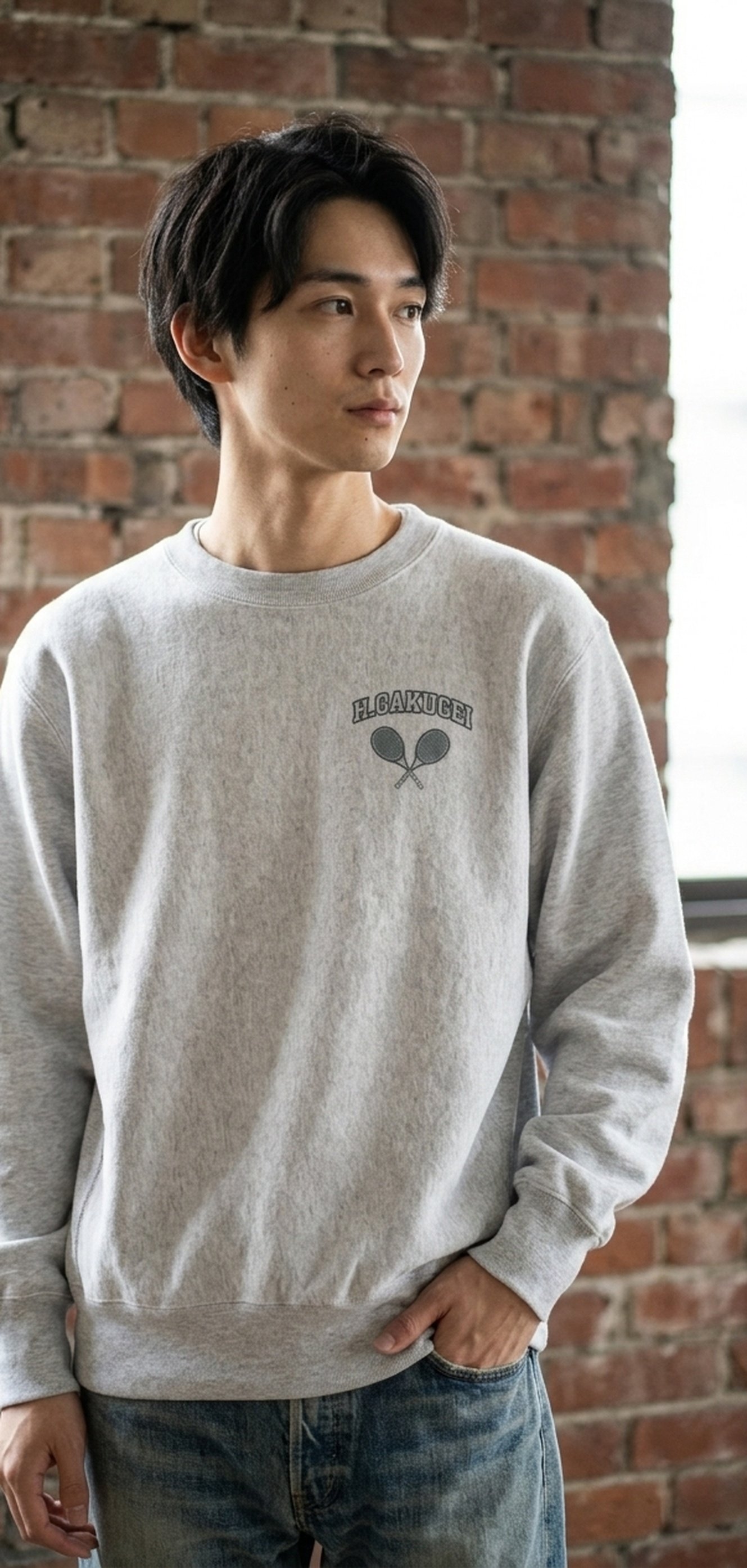 373839 Inkjet Sweatshirt