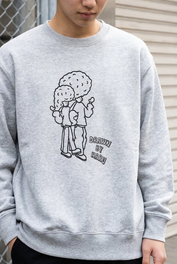 376414 Inkjet Sweatshirt