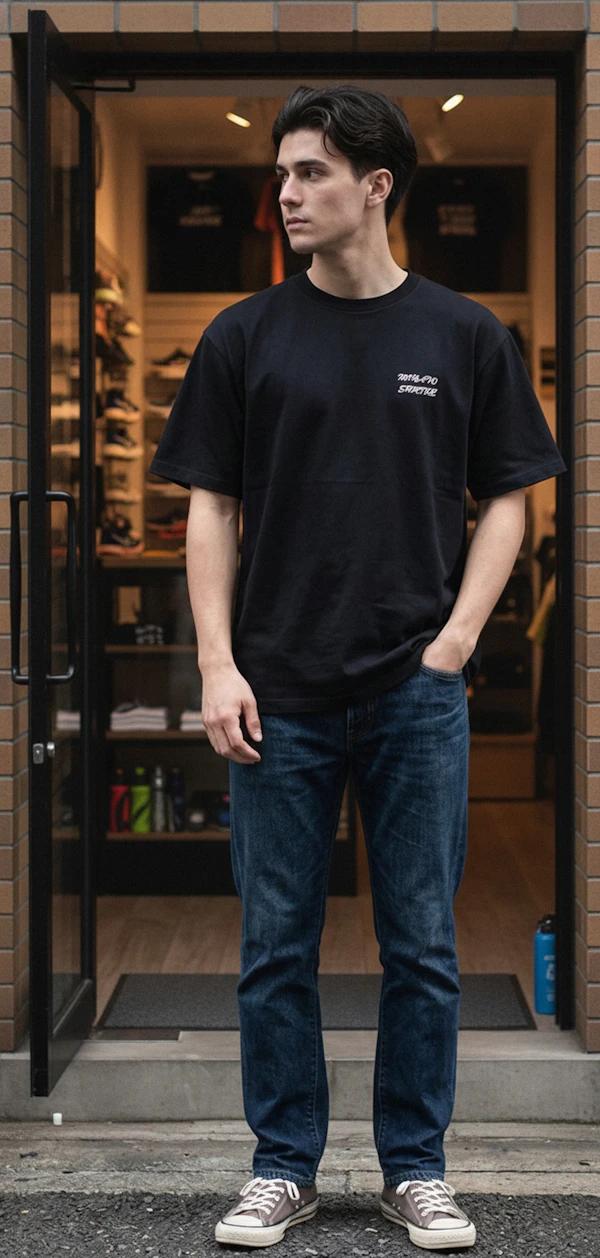 390468 Silkprint Drytshirt