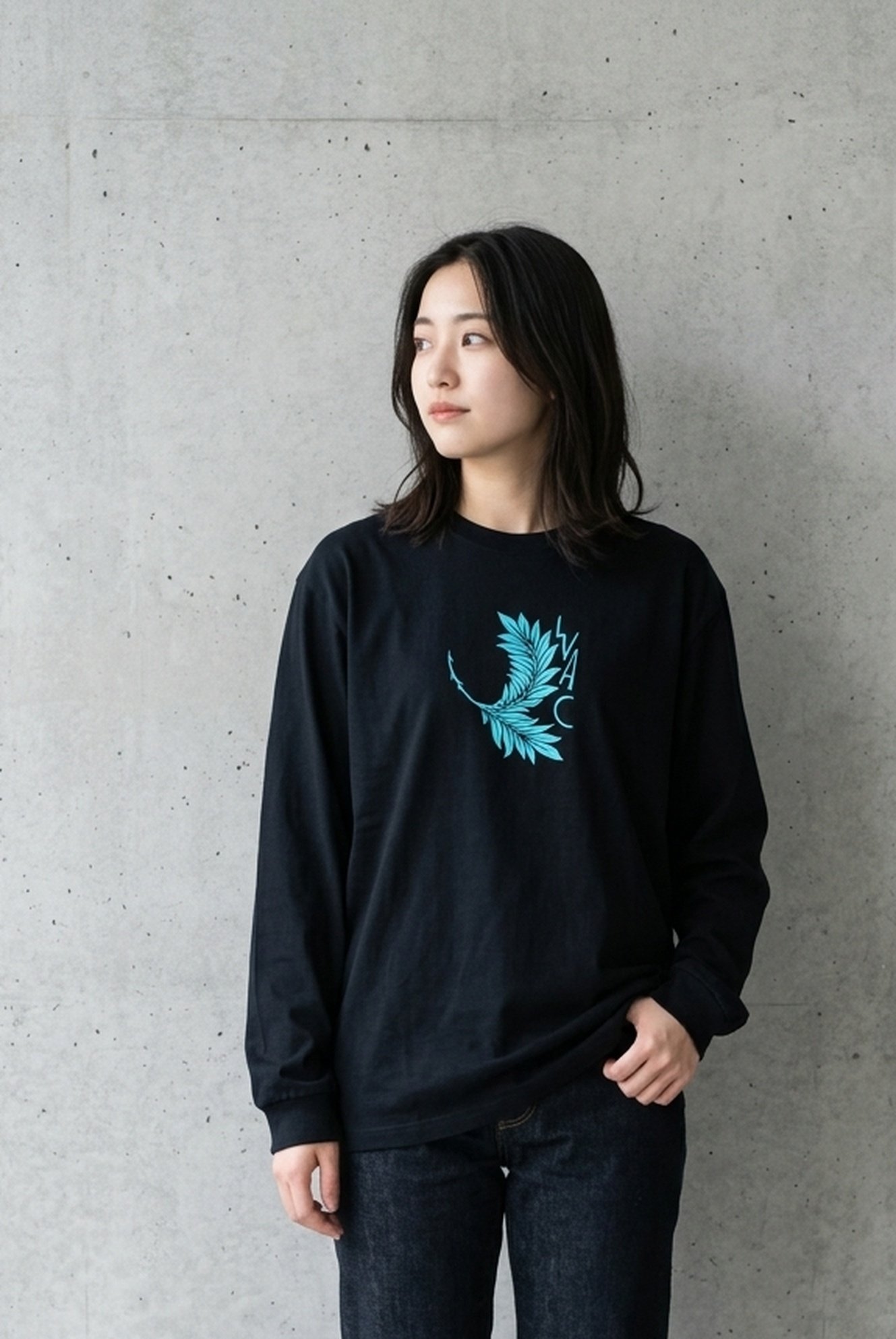 127808 Silkprint Longtshirt