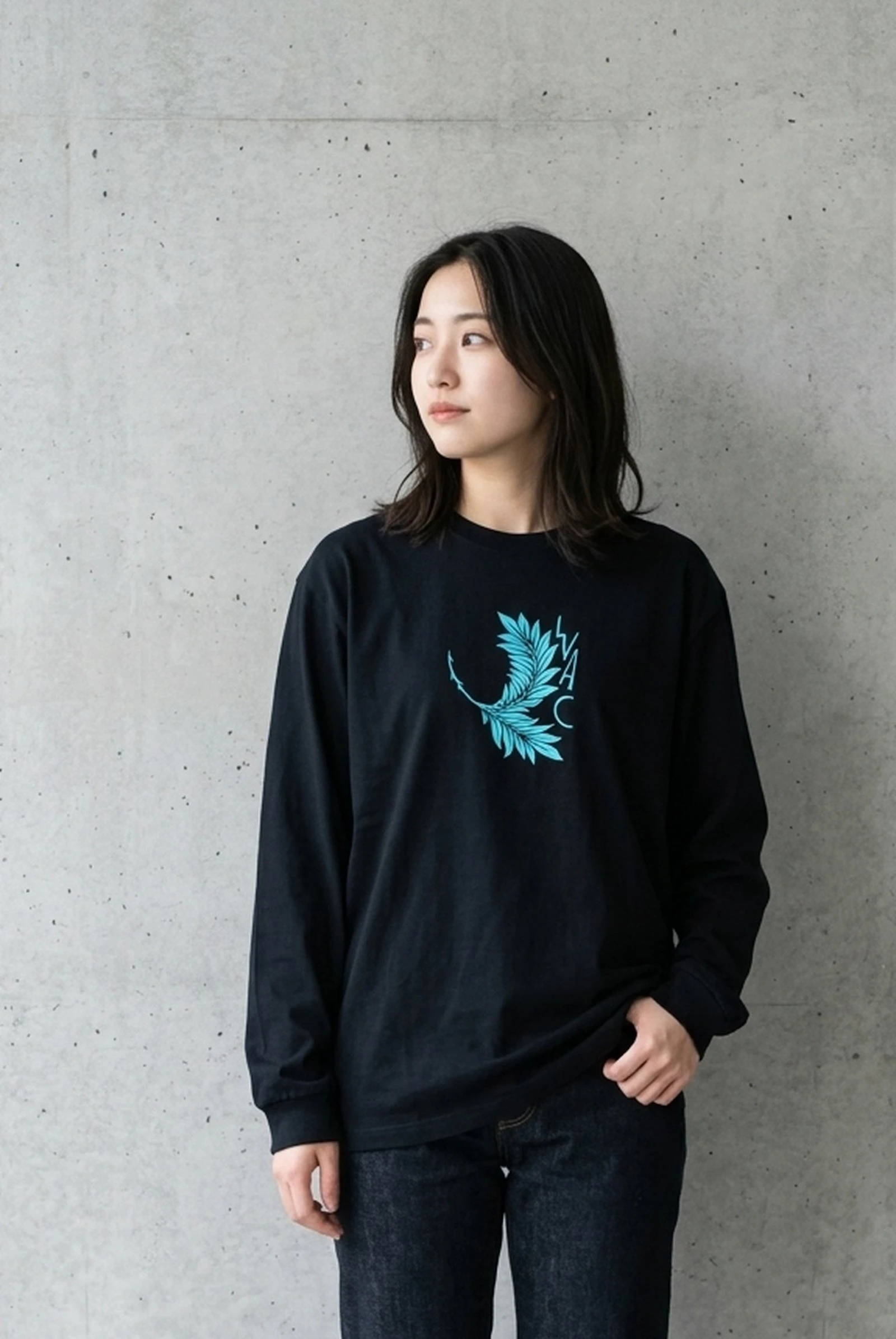 127808 Silkprint Longtshirt