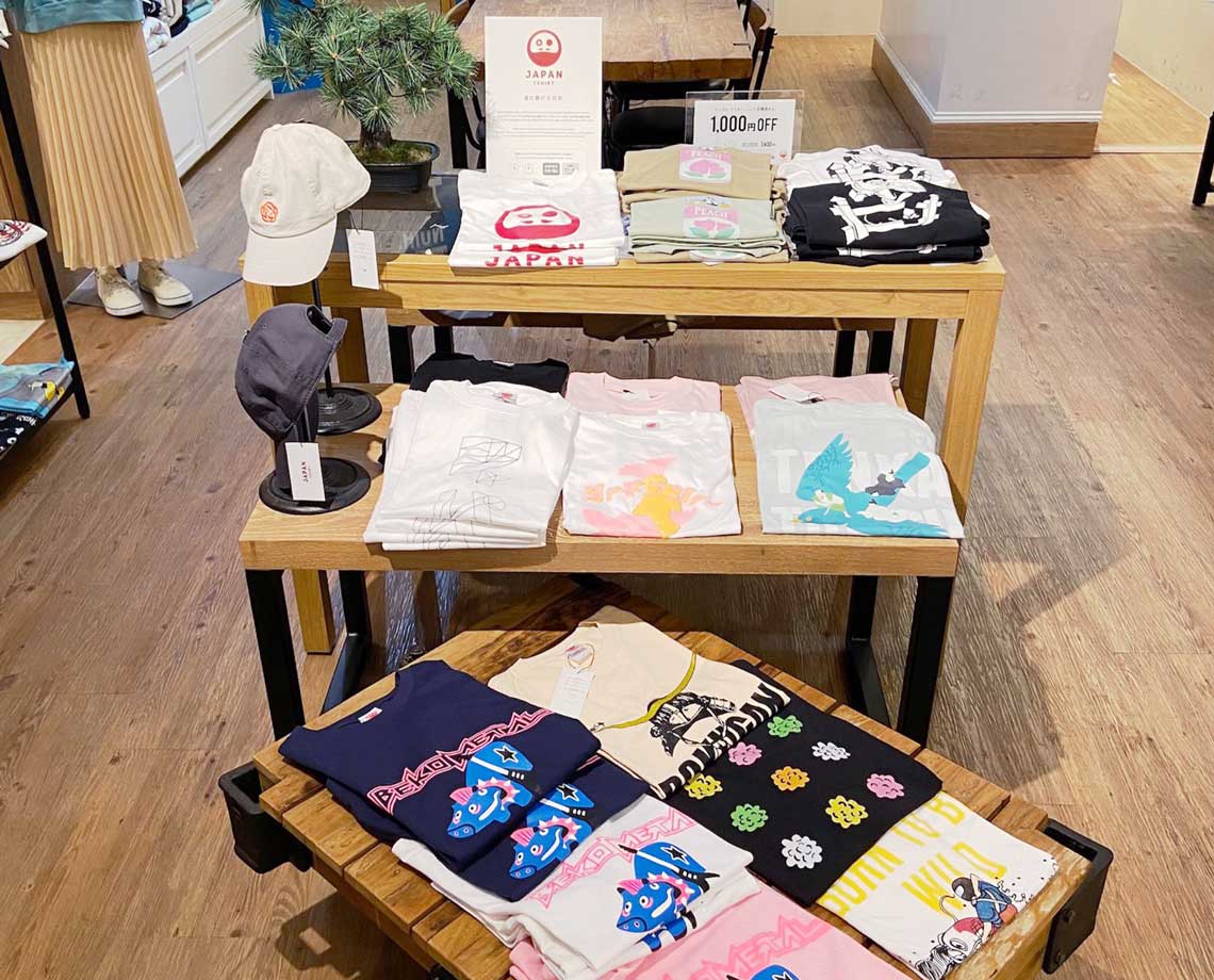みなとみらい東急スクエア店の店内