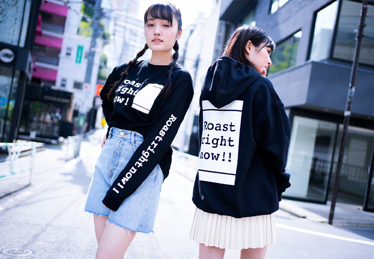 Roast right now!!の長袖Tシャツとパーカー