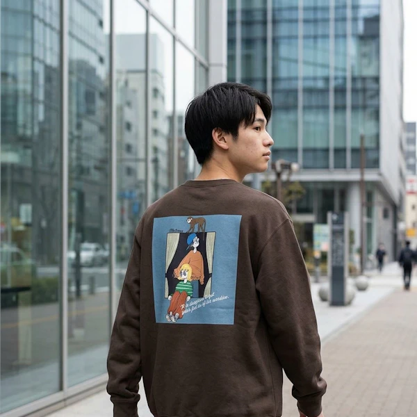 130836 Inkjet Sweatshirt