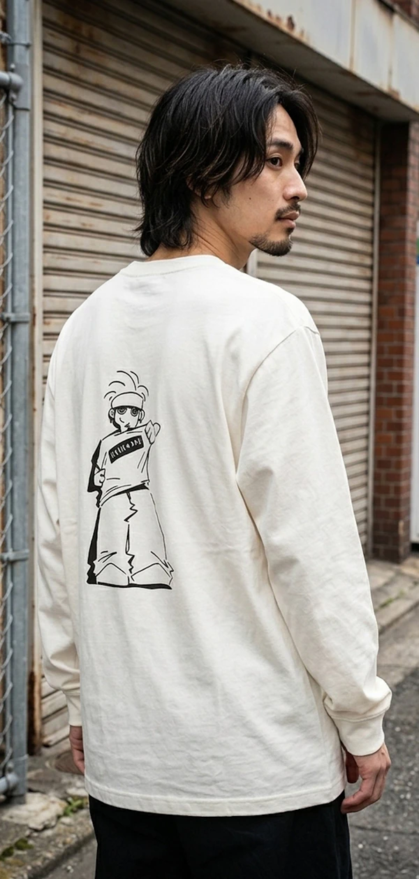 408212 Silkprint Longtshirt