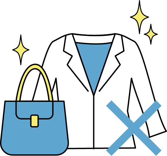 高価な商品や限定品にはプリントできないことを示すイラスト