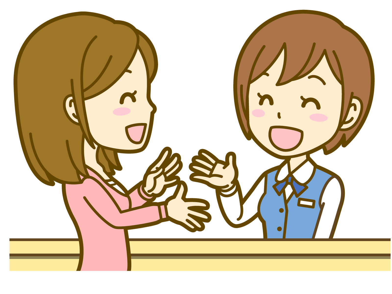 求人情報 施設での短期派遣スタッフイメージ