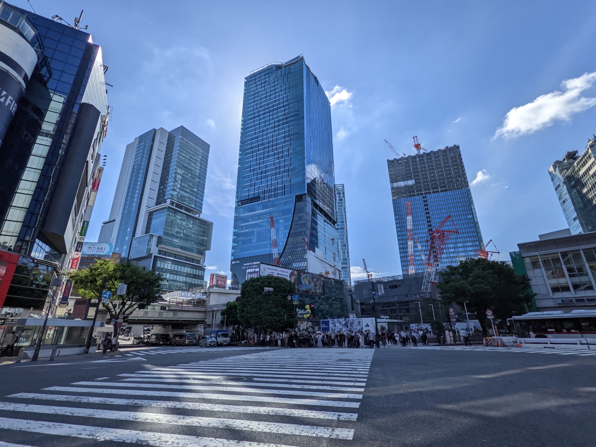 渋谷の中心部