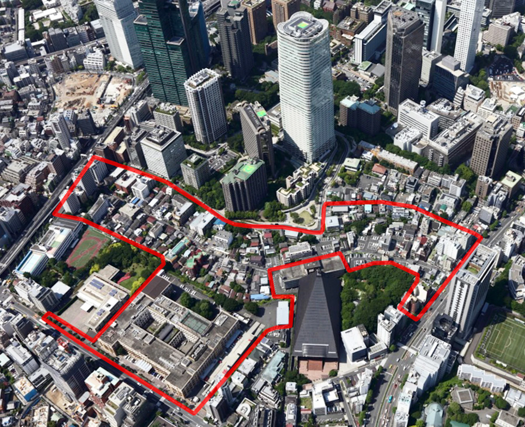 開発前の計画地