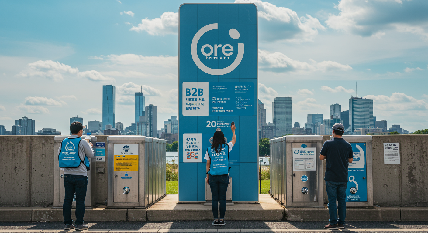 タイムズスクエアに無料給水所、20億円調達の「Hope Hydration」に密着！次はフリント市へ