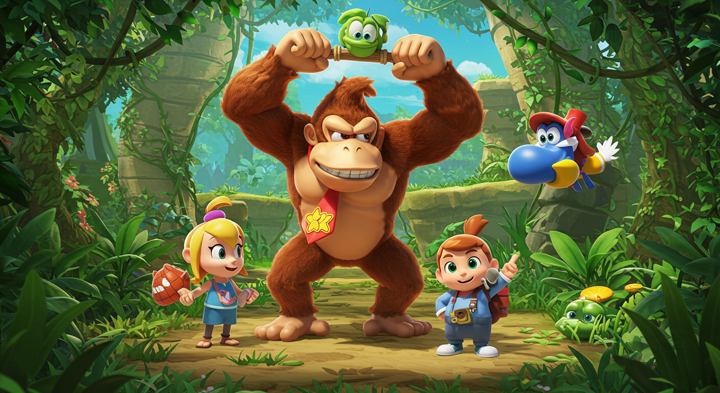 『ドンキーコング』新作、Switch 2の「キラータイトル」になり得るか？ - 海外レビューで高評価連発の衝撃