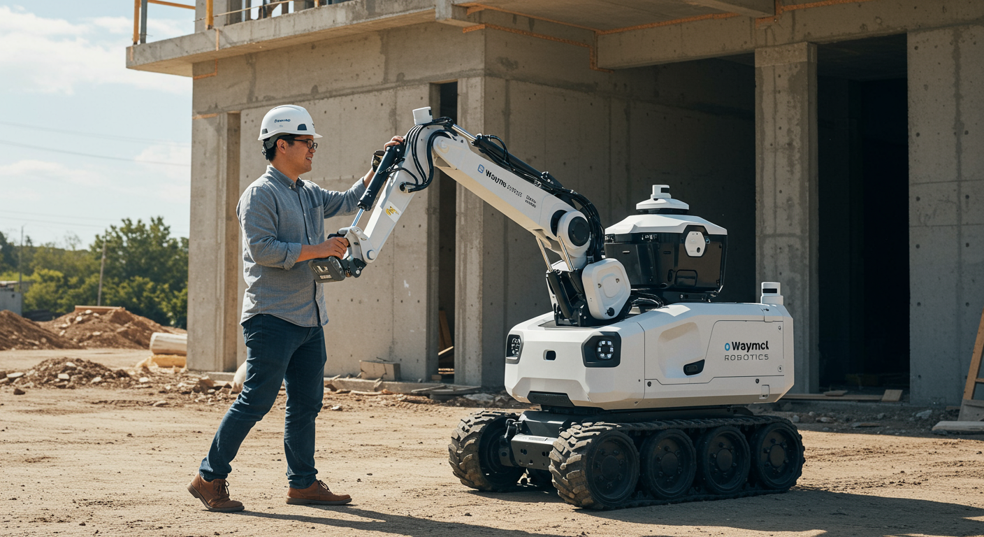 元Waymoエンジニアが80億円調達！建設業界の自動化を加速させる「Bedrock Robotics」の野望