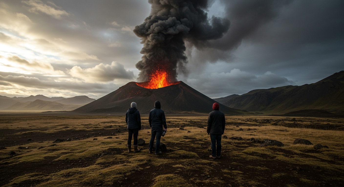 アイスランド大地の咆哮：800年封印された火山の目覚めがもたらす、逃れられない「自然の力」