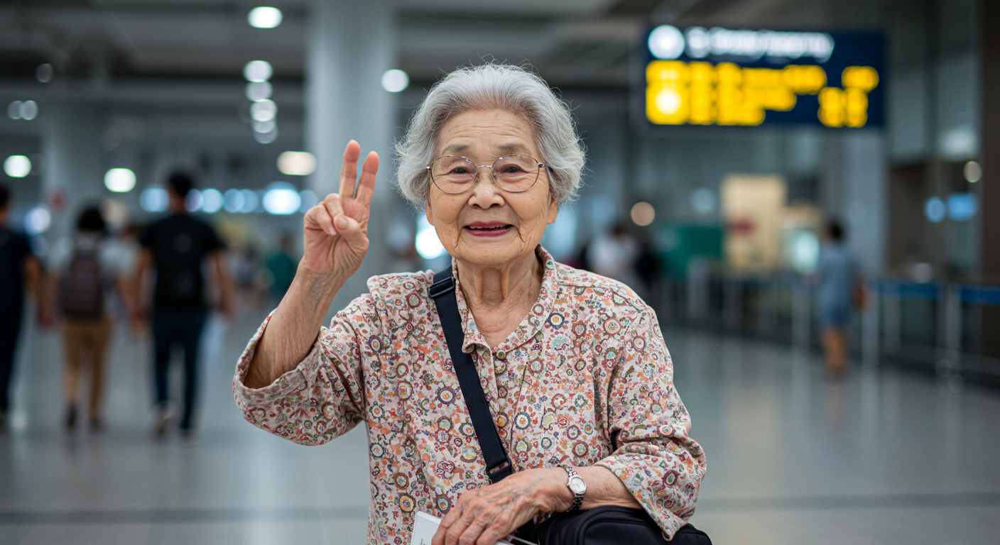 旅立ち前の感動サプライズ！ひ孫の愛に包まれた曾祖母、憧れの地アイルランドへの夢を叶える瞬間