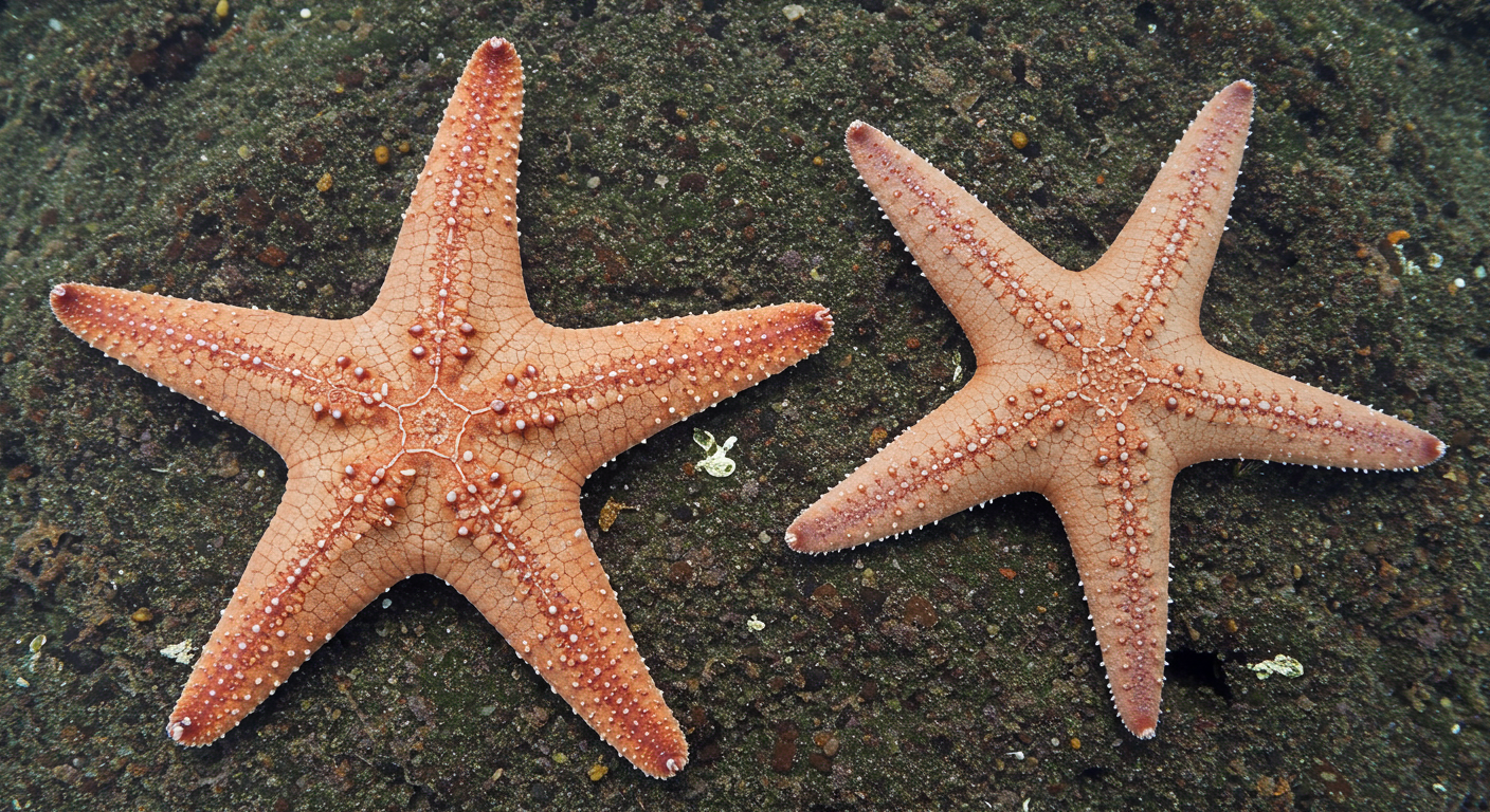 海洋の宝石、ヒトデを襲った謎の疫病：10年続く大量死の真相と生態系への警鐘