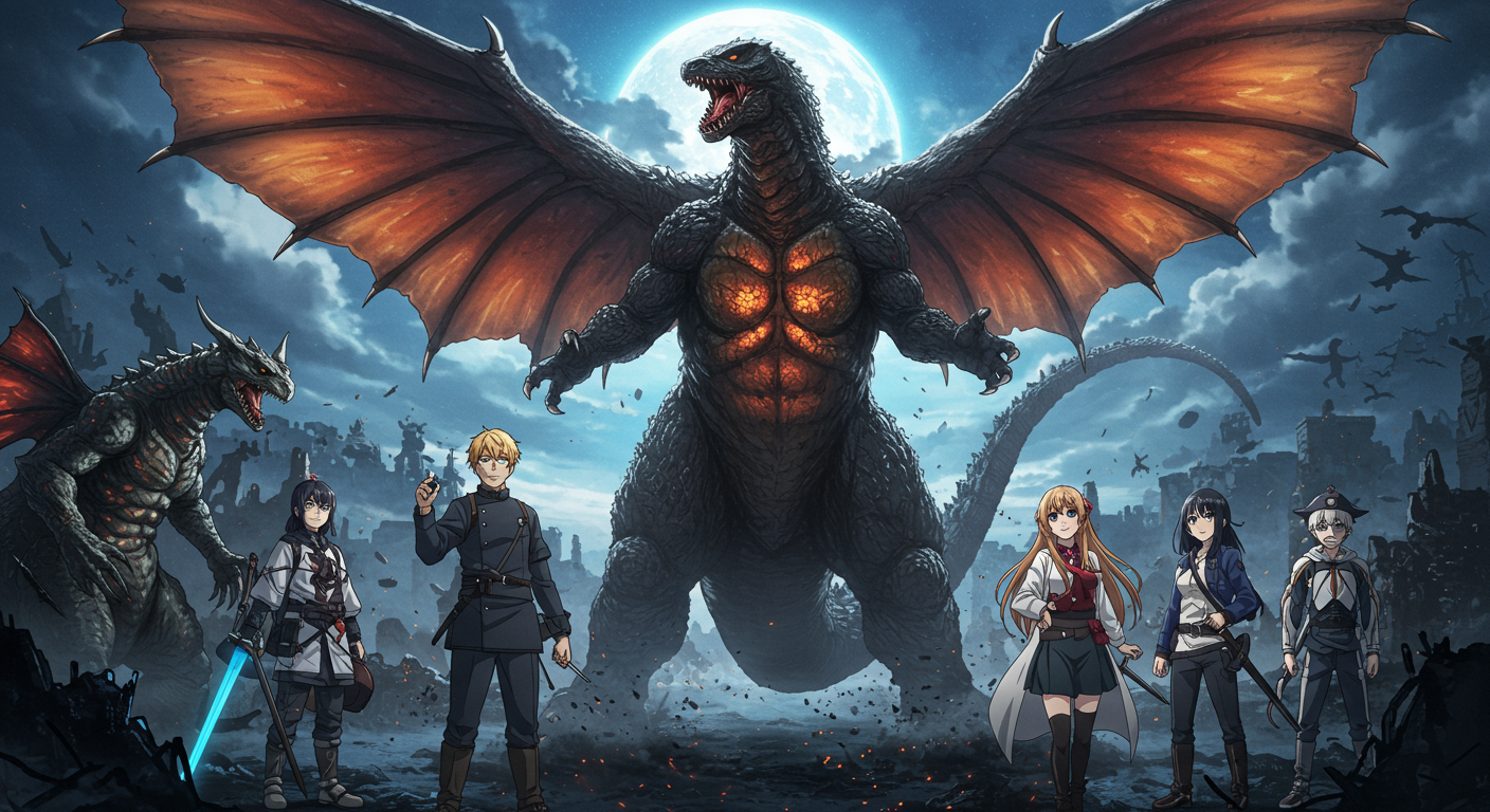 ゴジラ×『怪獣8号』まさかの最強タッグ！Anime Expoで解禁された激アツコラボポスターの深層