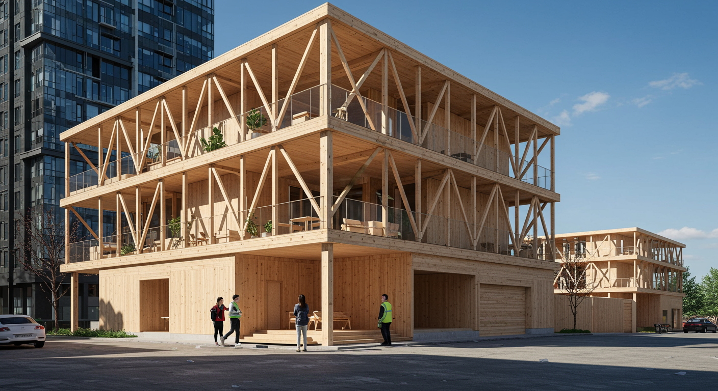 北米の木造建築を加速！Mass Timberの設計プロセスを変革するデジタルツールの登場