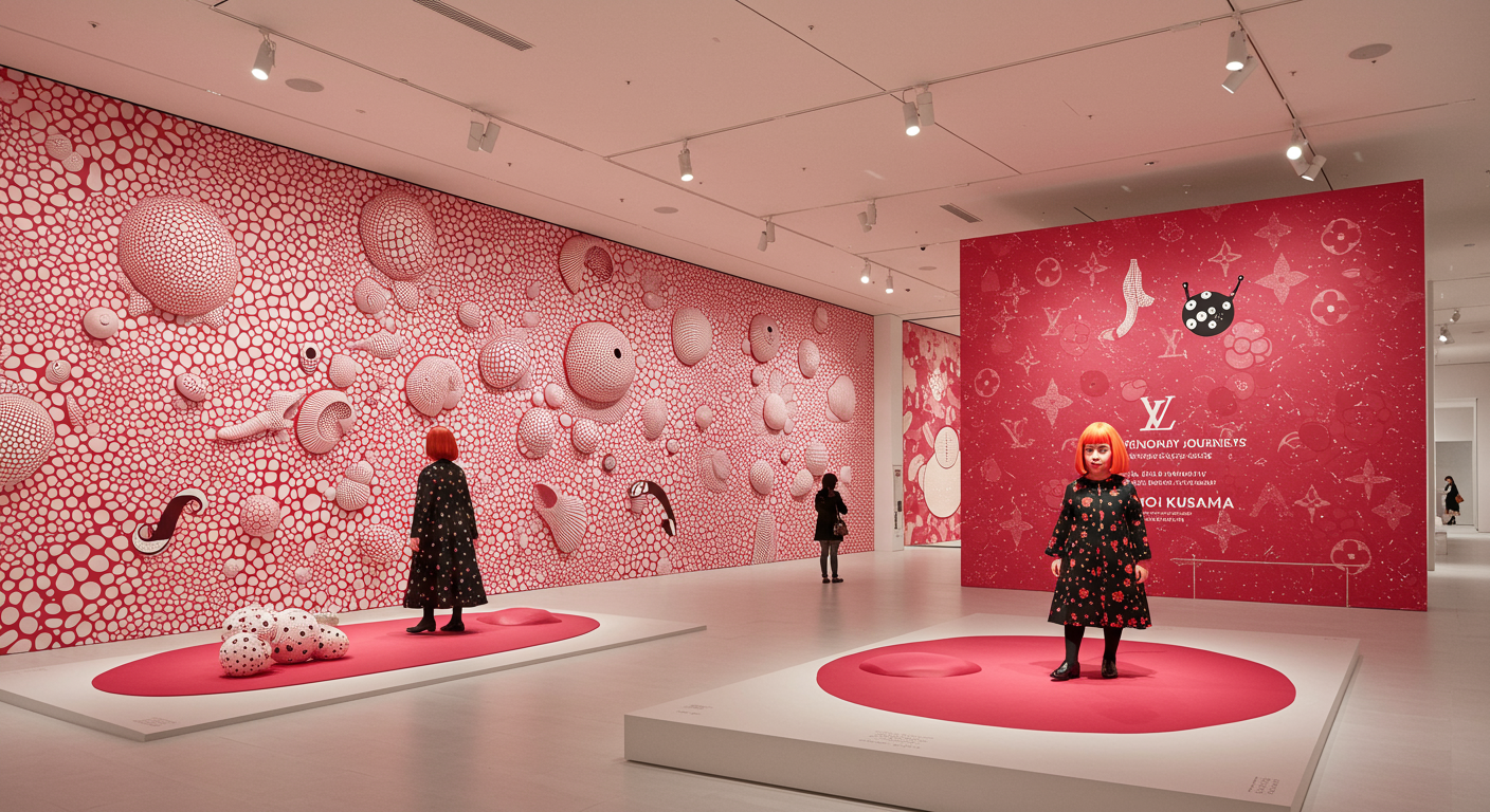 草間彌生の「無限」とルイ・ヴィトンの「歴史」が交差する大阪展！日本の美学を巡る二つの旅路