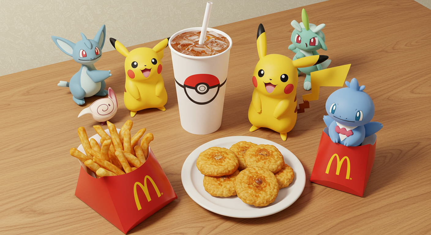 マクドナルド、ピカチュウ確定！ポケモンカード付きハッピーセットは「買い」か？