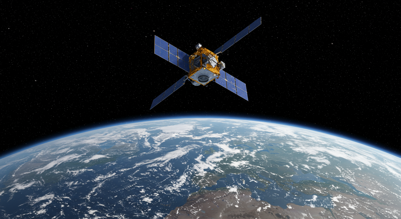 中国の宇宙偵察衛星を米国が捉えた！Maxarの高解像度画像が暴く宇宙開発の最前線