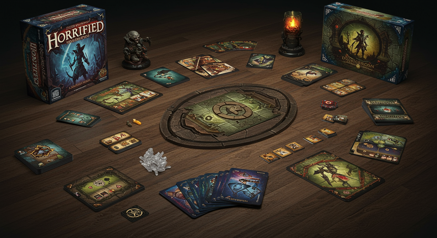 『Horrified』がD&Dと融合！恐怖と楽しさが交錯する伝説級のテーブルトークRPG体験
