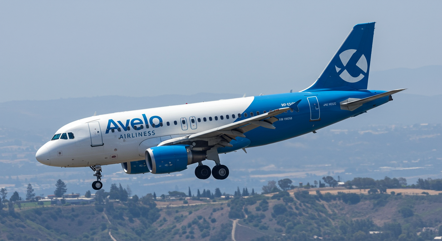 カリフォルニアの格安航空会社Avelo、西海岸から撤退！LA発着便の運休で旅行者はどうなる？