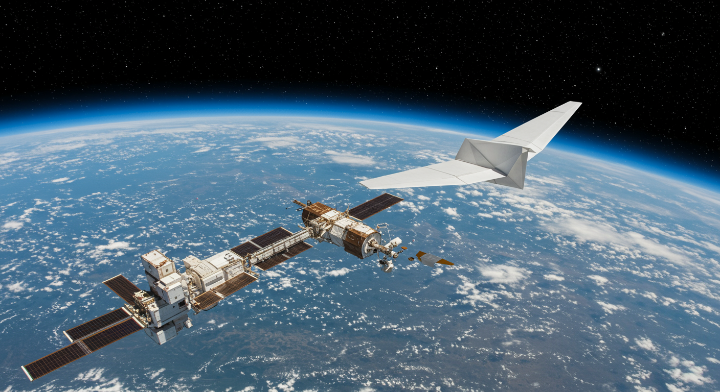 ISSから投下された紙飛行機、宇宙空間での「意外な挙動」とその科学的意義