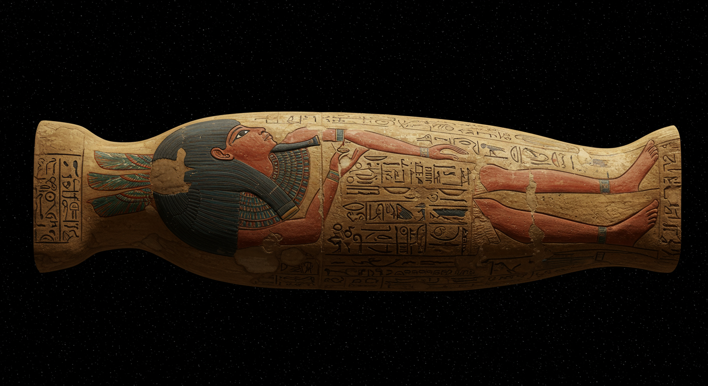 古代エジプトの棺に描かれた天の川：3000年前の驚くべき宇宙認識の証拠