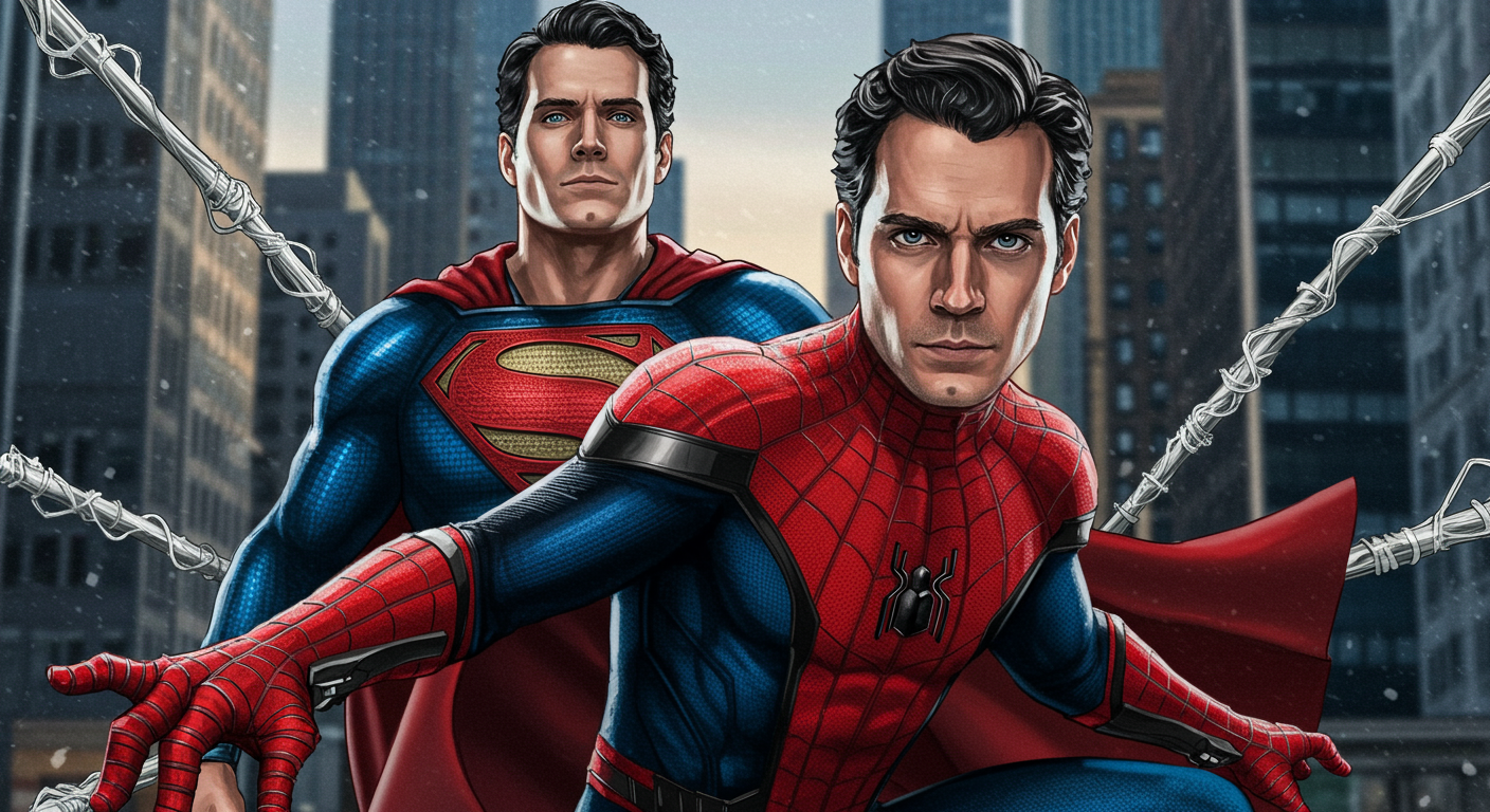ファン歓喜！スパイダーマンとスーパーマンの夢の共演に「最高」「もっと見たい」の声！