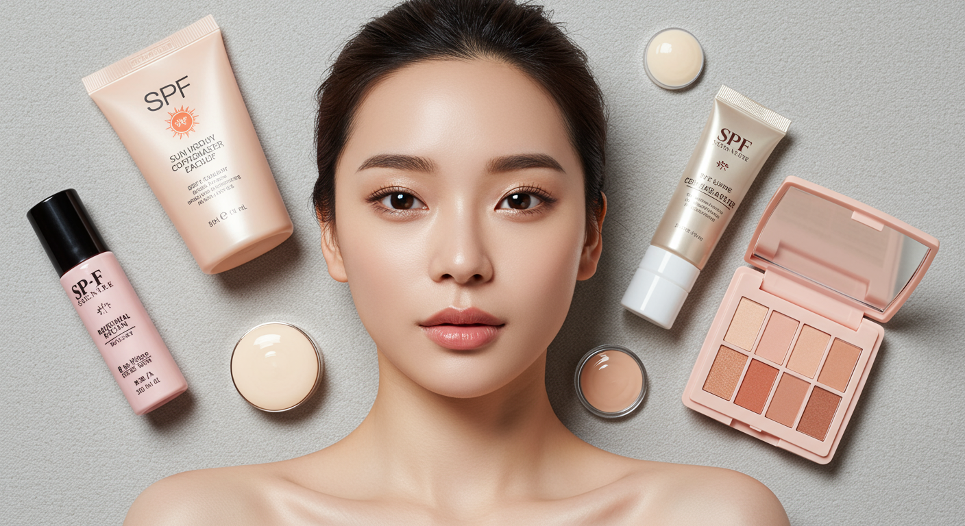 メイクしながら紫外線対策!SPF入りコスメで賢く美肌をキープ
