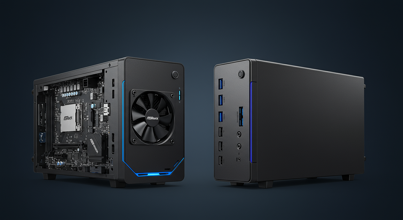 ASRock DeskMini新モデル登場！B860とX600/USB4、コンパクトPCの常識を覆す進化とは？