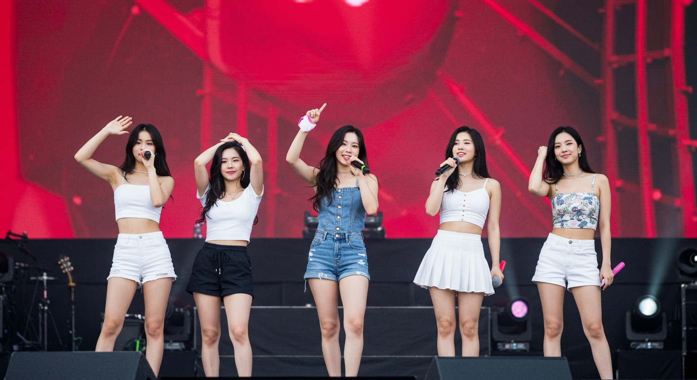 TWICE＆Doechi、Lollapalooza 2025を席巻！ K-POPと新進気鋭ラッパーがフェスに新たな風を吹き込んだ
