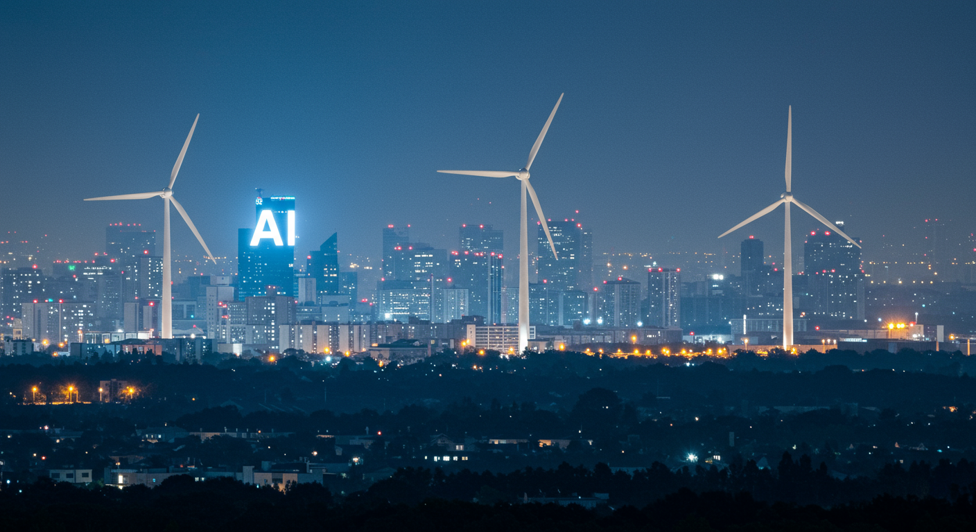 AIが英国の電力網に与える衝撃：再生可能エネルギーへの移行とAI需要のジレンマ