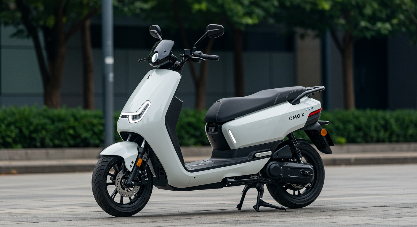 中国発！次世代電動スクーター「Omo X」登場、自動運転技術で都市モビリティはどう変わる？
