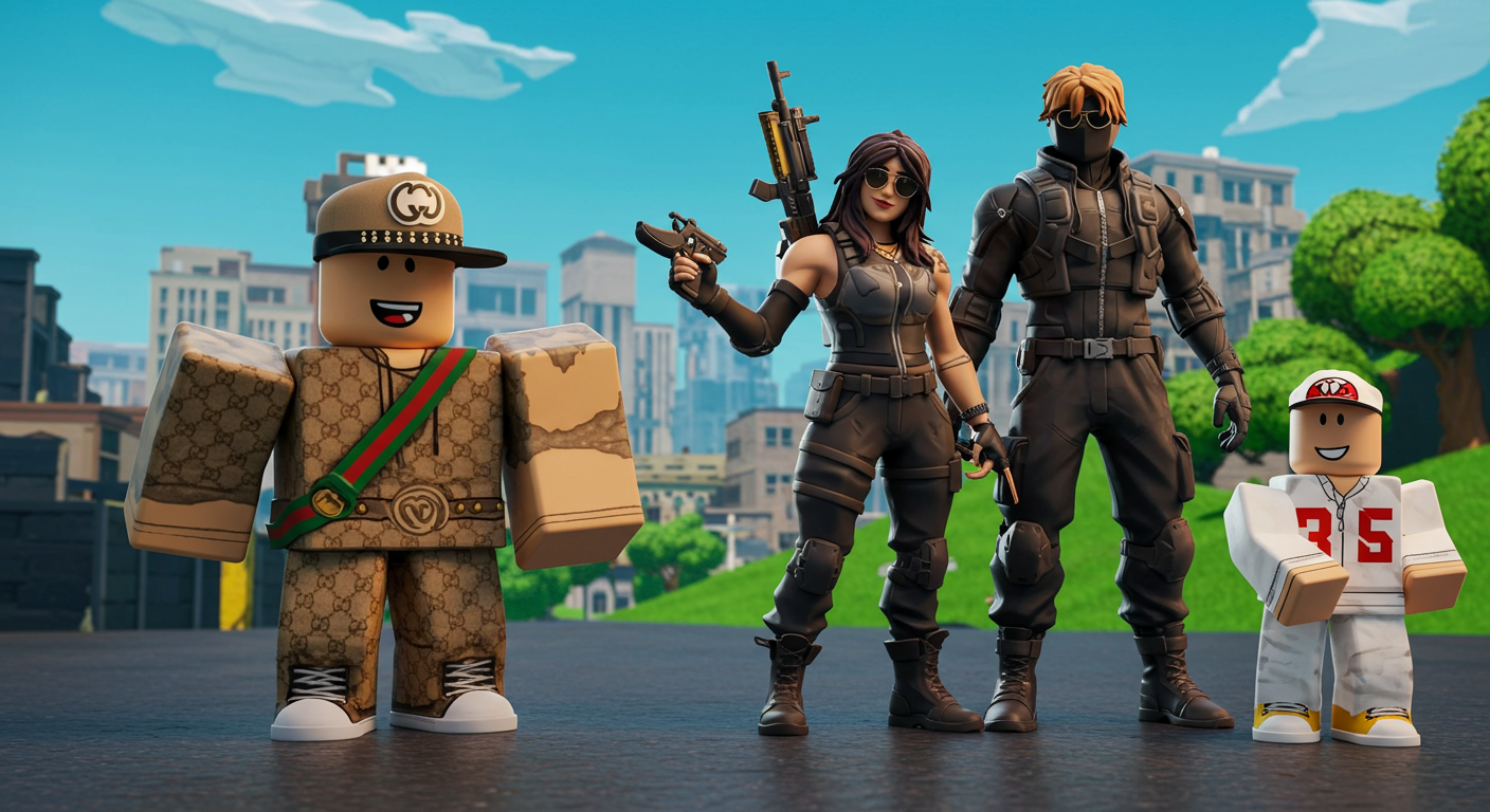 メタバース時代のファッションコラボ進化論：RobloxとFortniteが切り拓く「誰でも参加できる」新時代