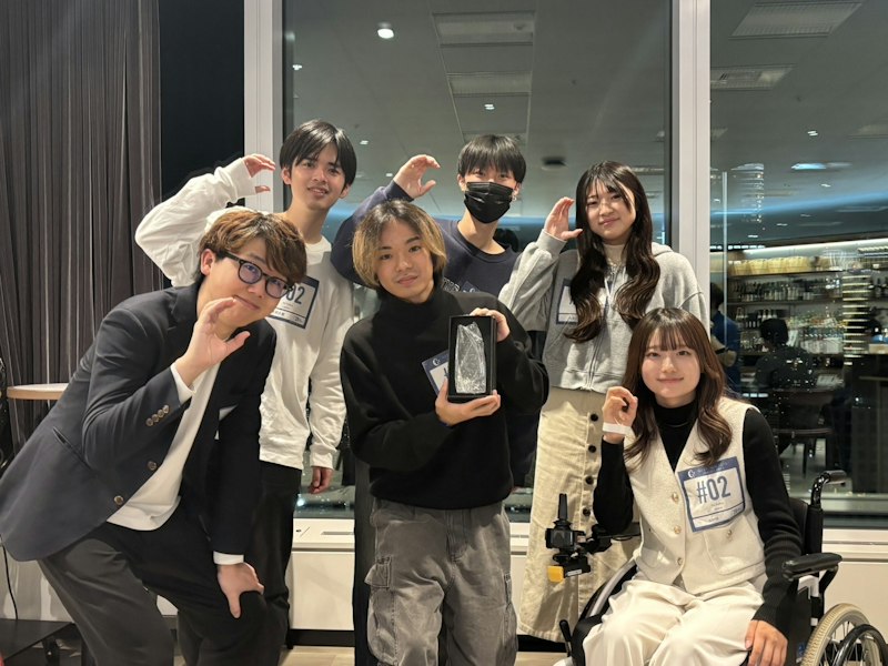 チームspace(yohaku)での集合写真