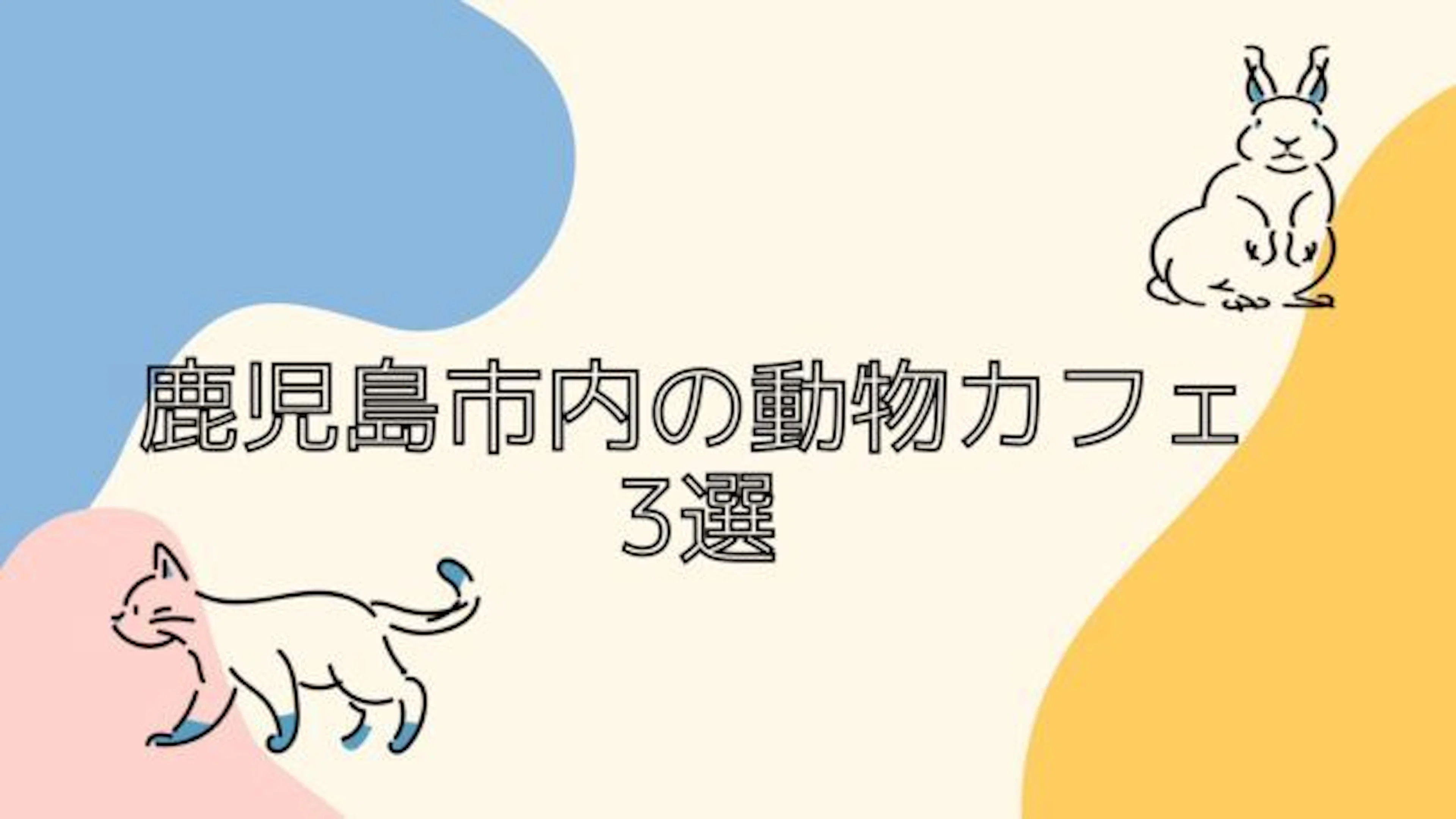 【癒されたい！】鹿児島市内の動物カフェ3選【猫カフェ】【うさぎカフェ】