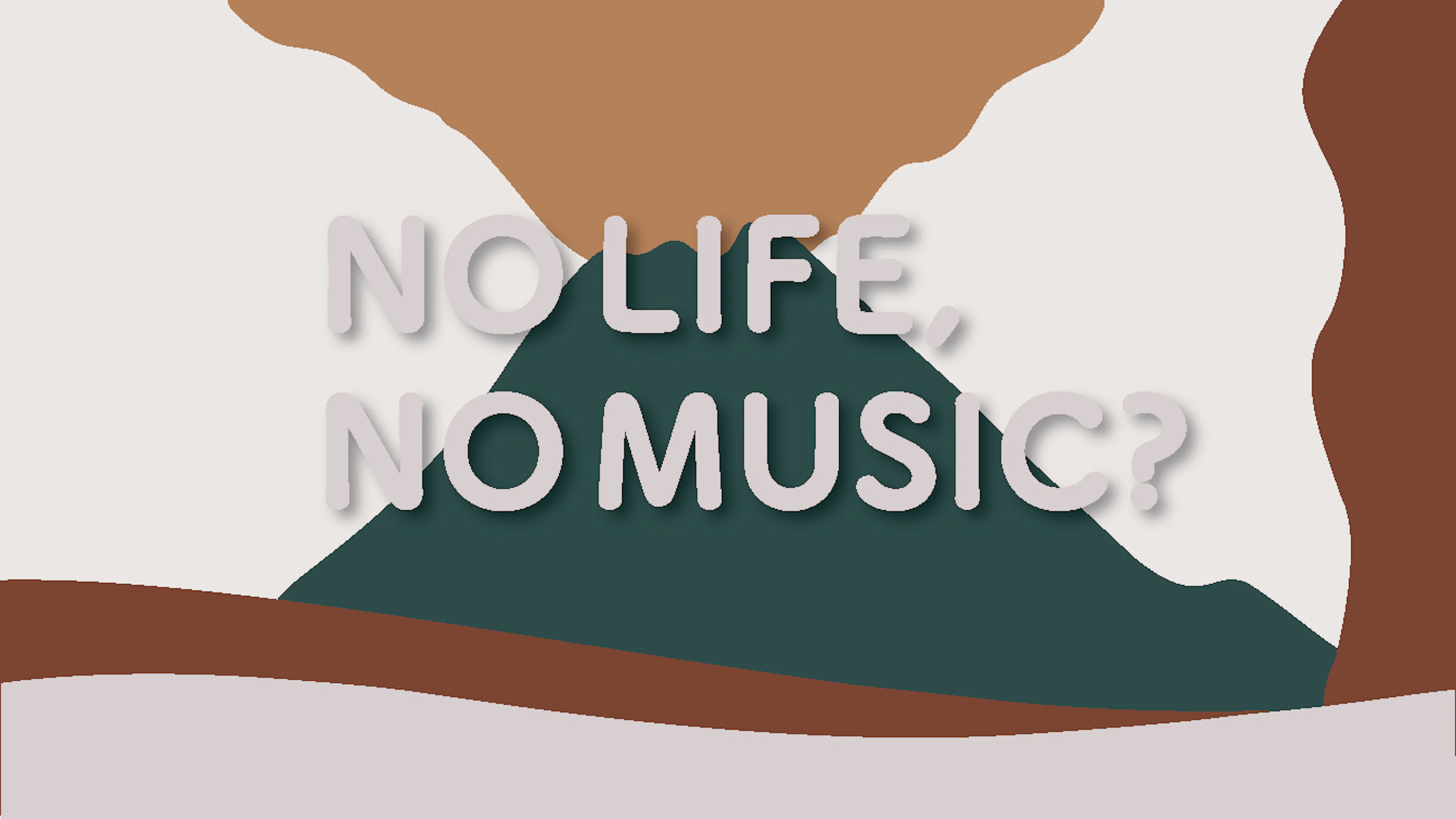 NO LIFE, NO MUSIC ? 〜 鹿大生が選ぶ、グッドミュージック。