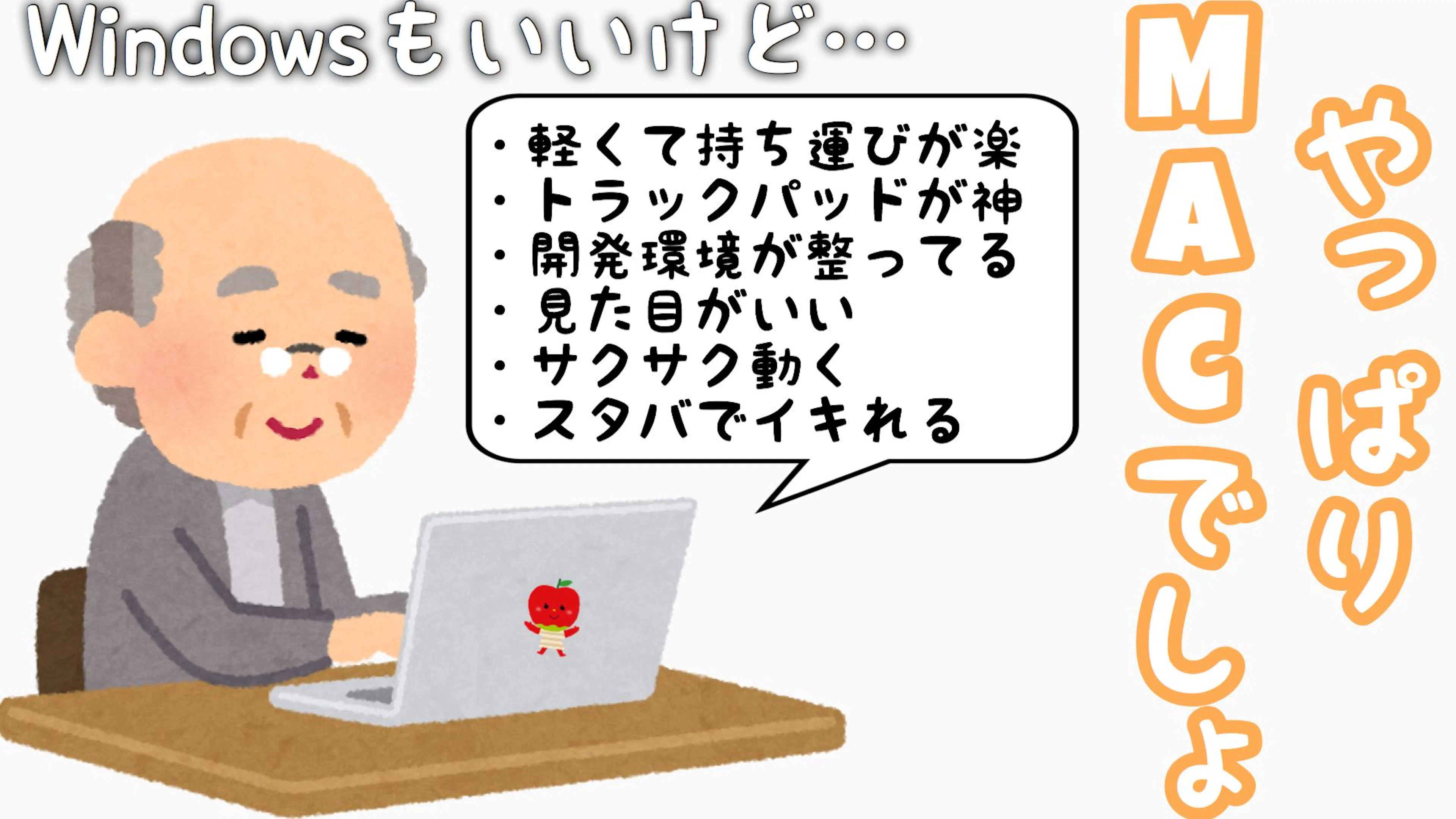 【Mac大好き】大学で使うパソコン選び方を大学生に聞きました。