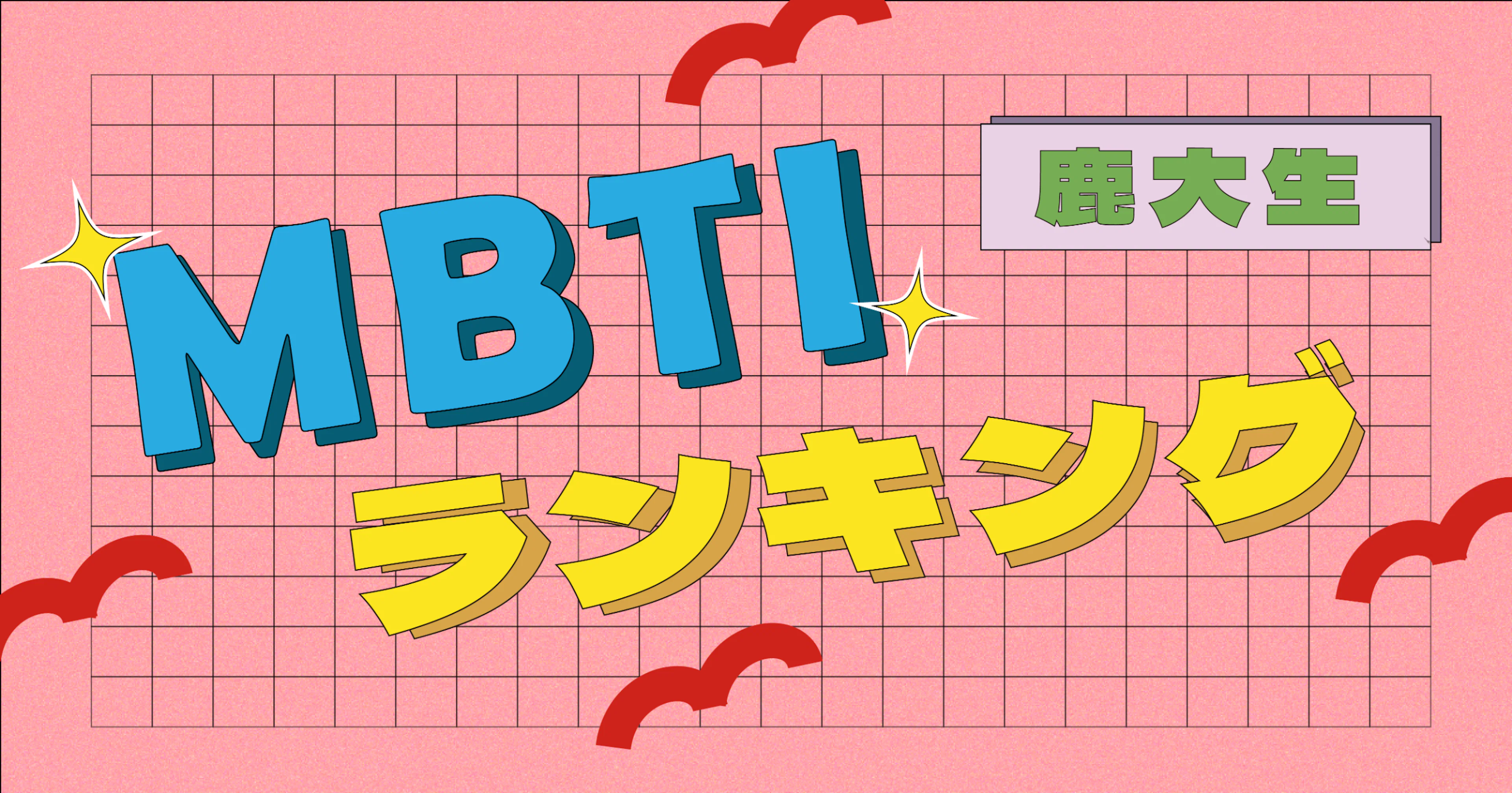 【鹿大自由研究】鹿大生ってどんな人が多い？MBTIランキング化
